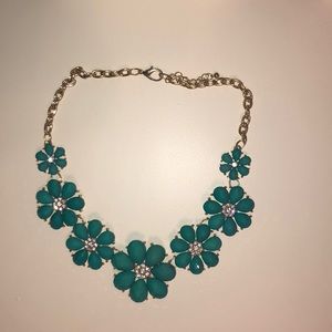 Blue, Green, Turquoise Statement Necklace